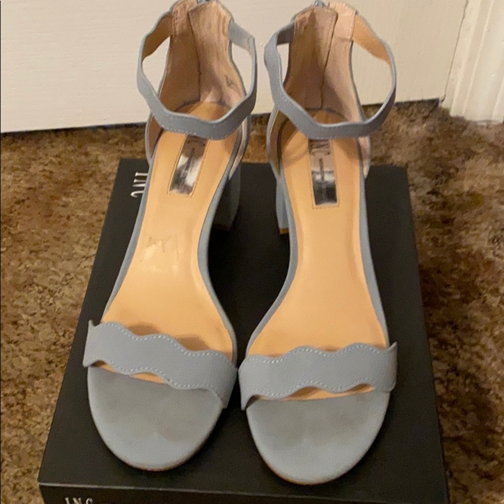 INC Block Heel Sandals